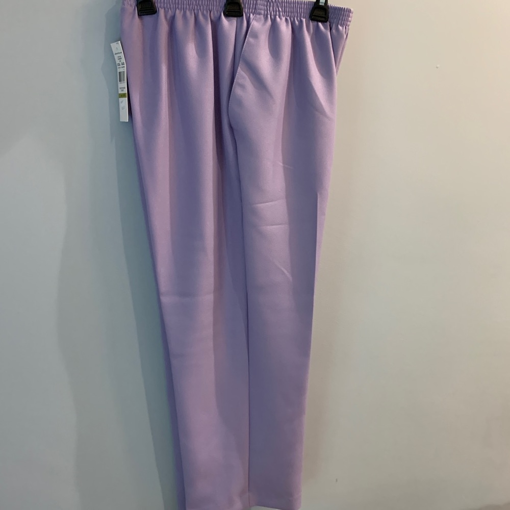 Alfred Dunner Classic Textured Pants
